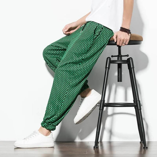 Mosaic Palazzo Sweatpants