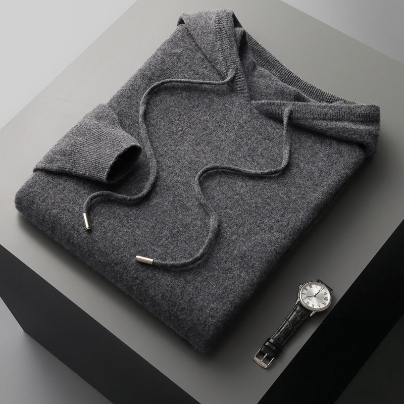 100% Pure Merino Wool Hoodie