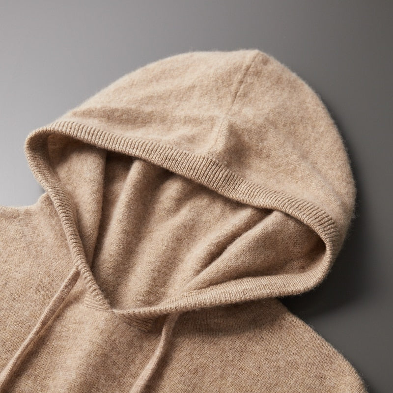 100% Pure Merino Wool Hoodie